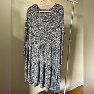 Lou & Grey for LOFT Tiered Knit Dress